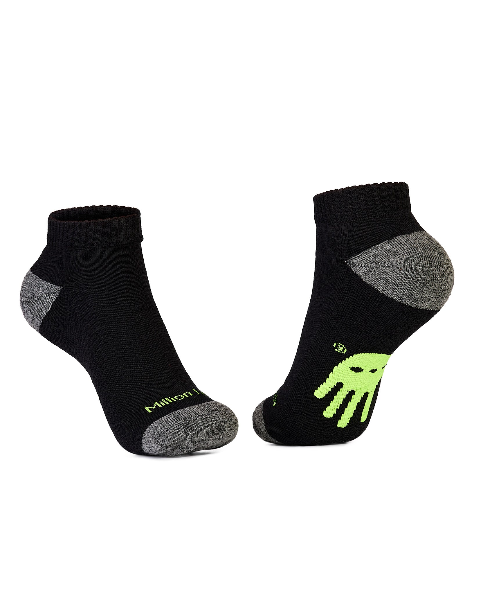 Tines Hands Amarillo Neón Unisex Algodón Ultra-Suave 3 Pack - Million Hands