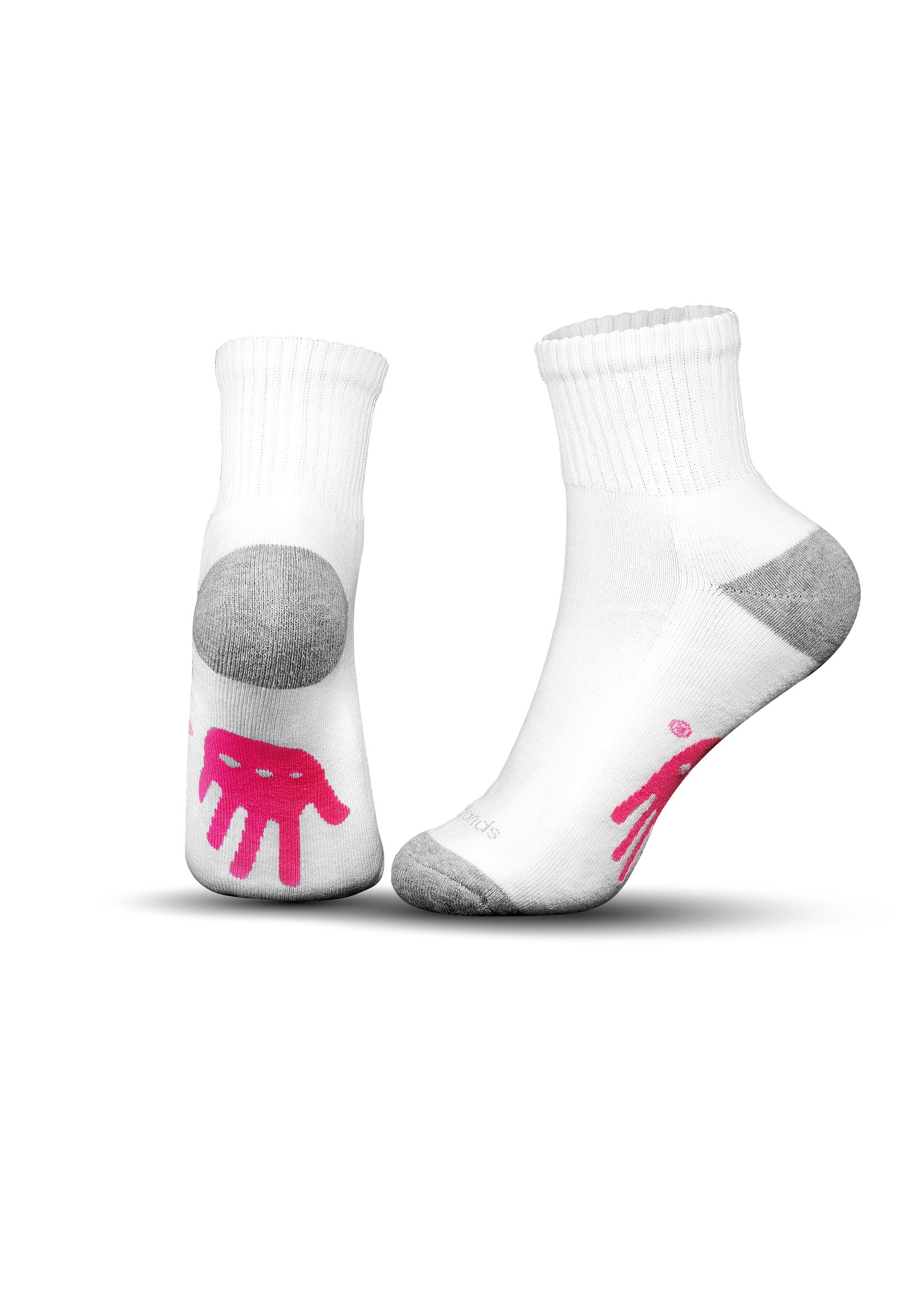 Calcetines Hands Rosa Niña Algodón Ultra-Suave 3 Pack - Million Hands