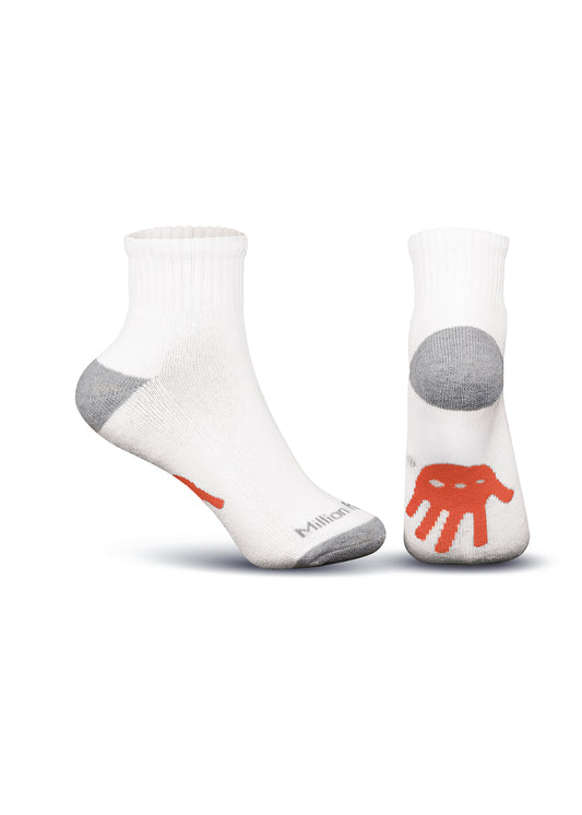 Calcetines Hands Naranja Niño Algodón Ultra-Suave 3 Pack - Million Hands