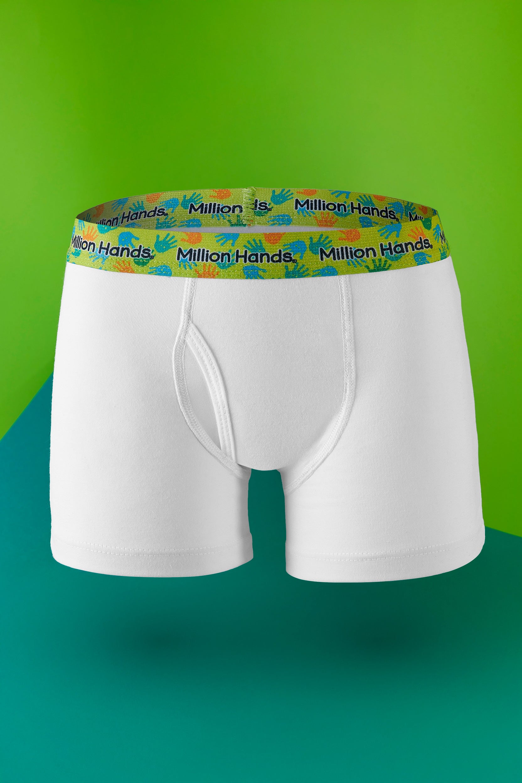 Boxer Niño Blanco 1 Pieza - Million Hands