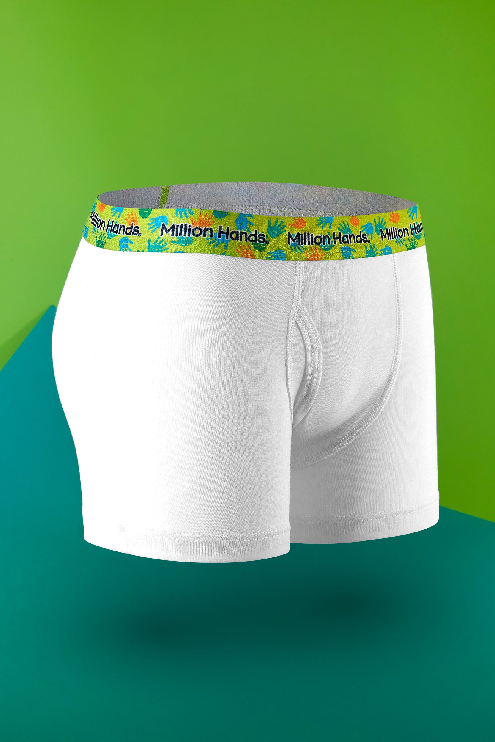 Boxer Niño Blanco 1 Pieza - Million Hands