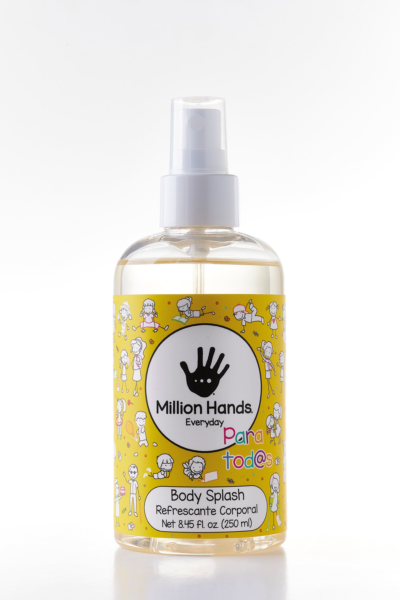 Body Splash 250 ml. Refrescante Corporal - Million Hands