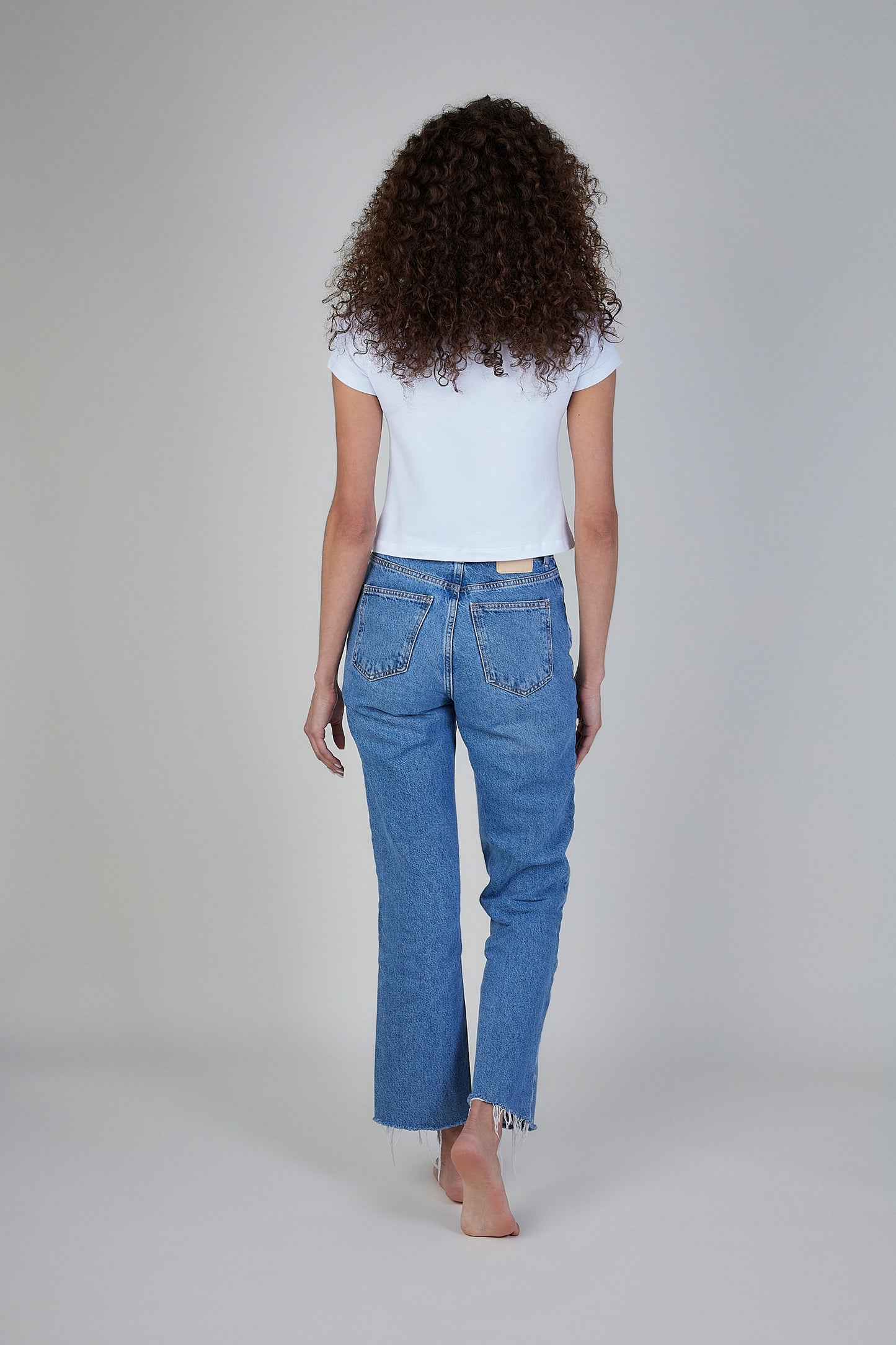 Playera Corta Blanca Dama - Million Hands