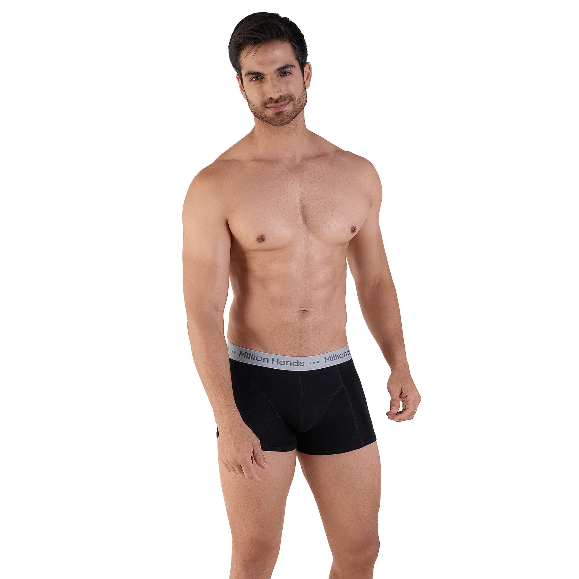 2 Pack Boxer Corto Trunk Negro Caballero - Million Hands