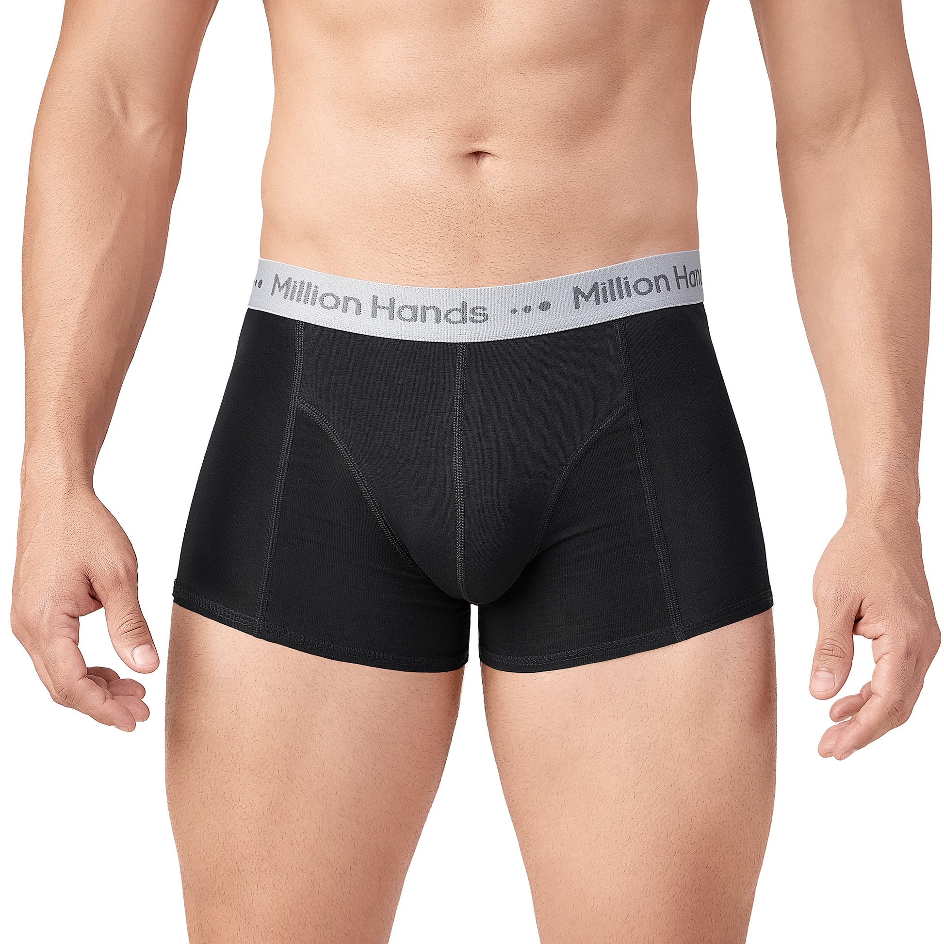 2 Pack Boxer Corto Trunk Negro Caballero - Million Hands