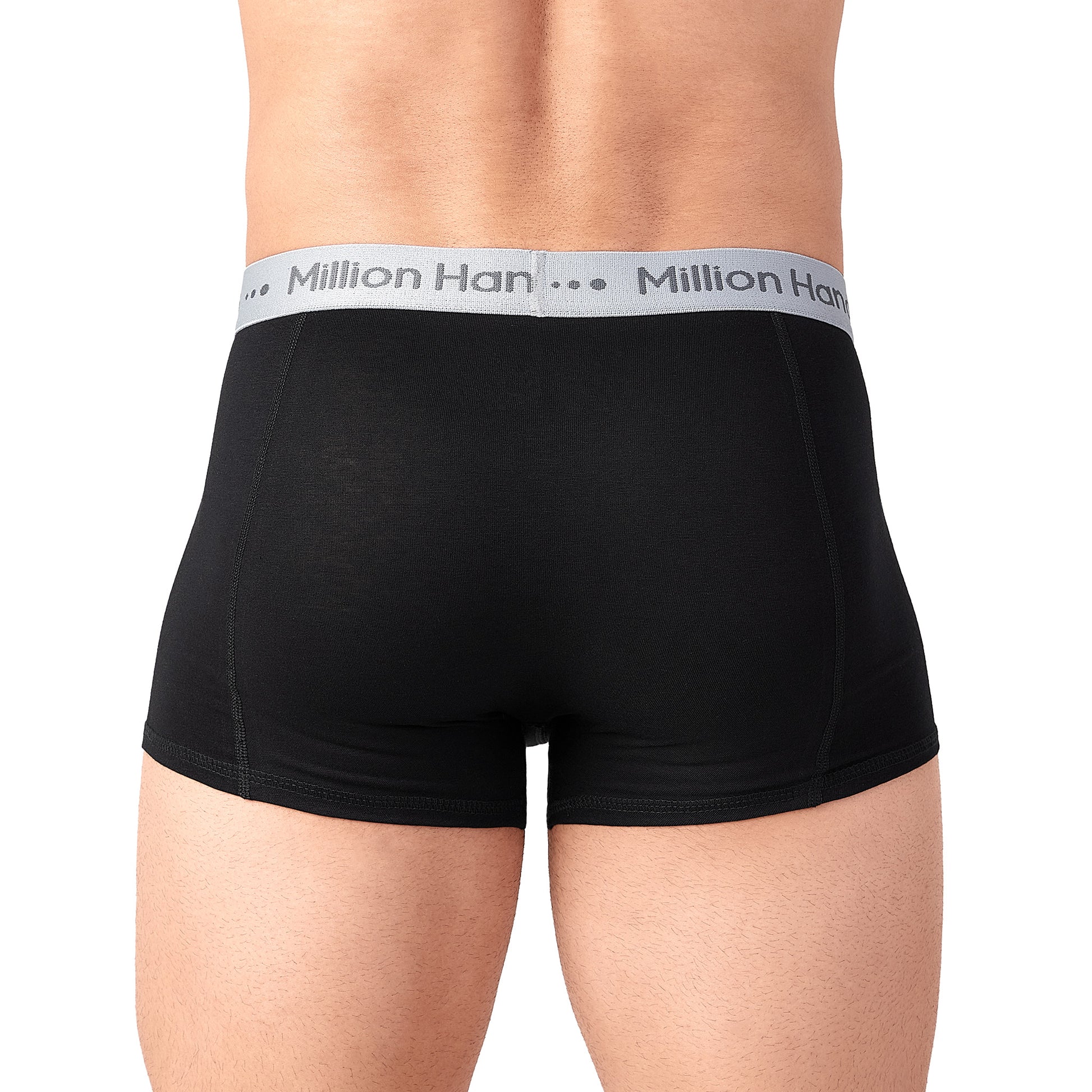 2 Pack Boxer Corto Trunk Negro Caballero - Million Hands