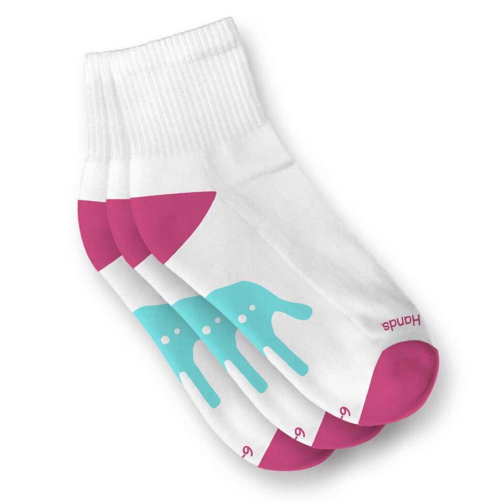 Calcetines Unicolor Tobillero Niña Algodón Ultra-Suave 3 Pack - Million Hands