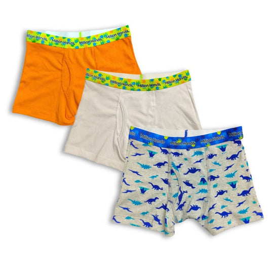Pack de 3 Bóxers para Niño - Million Hands