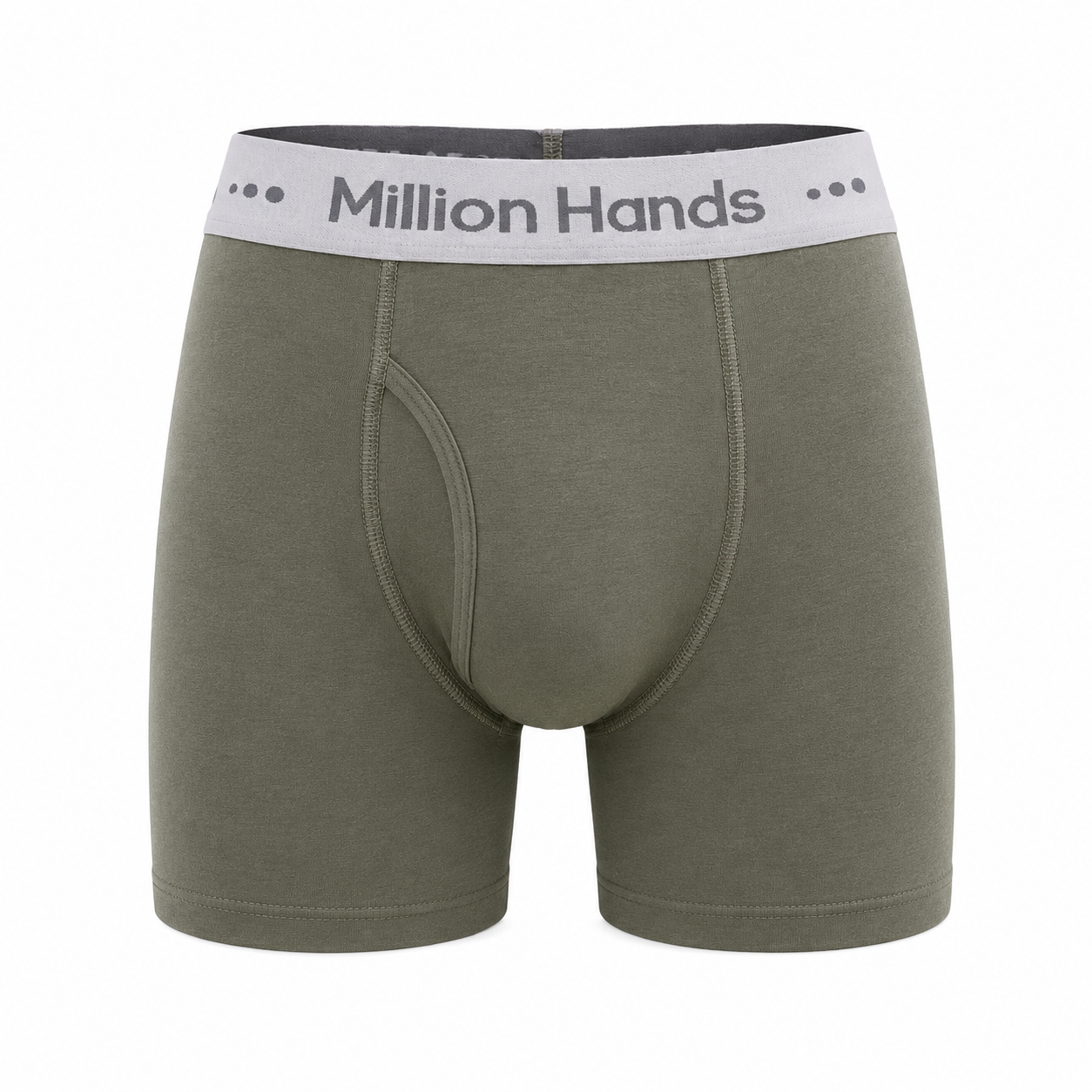 Boxer Niño Verde Militar