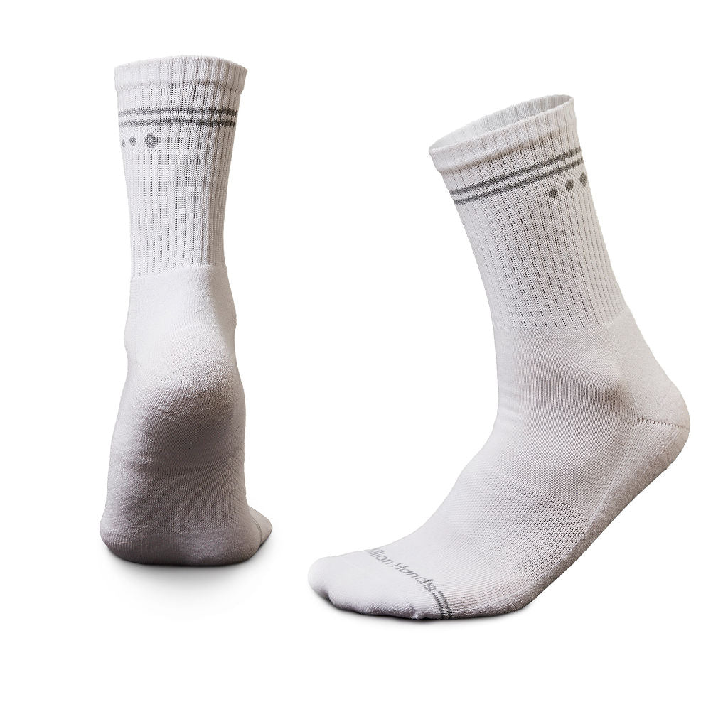 Calceta Sport Adulto Unisex Blanco - Million Hands