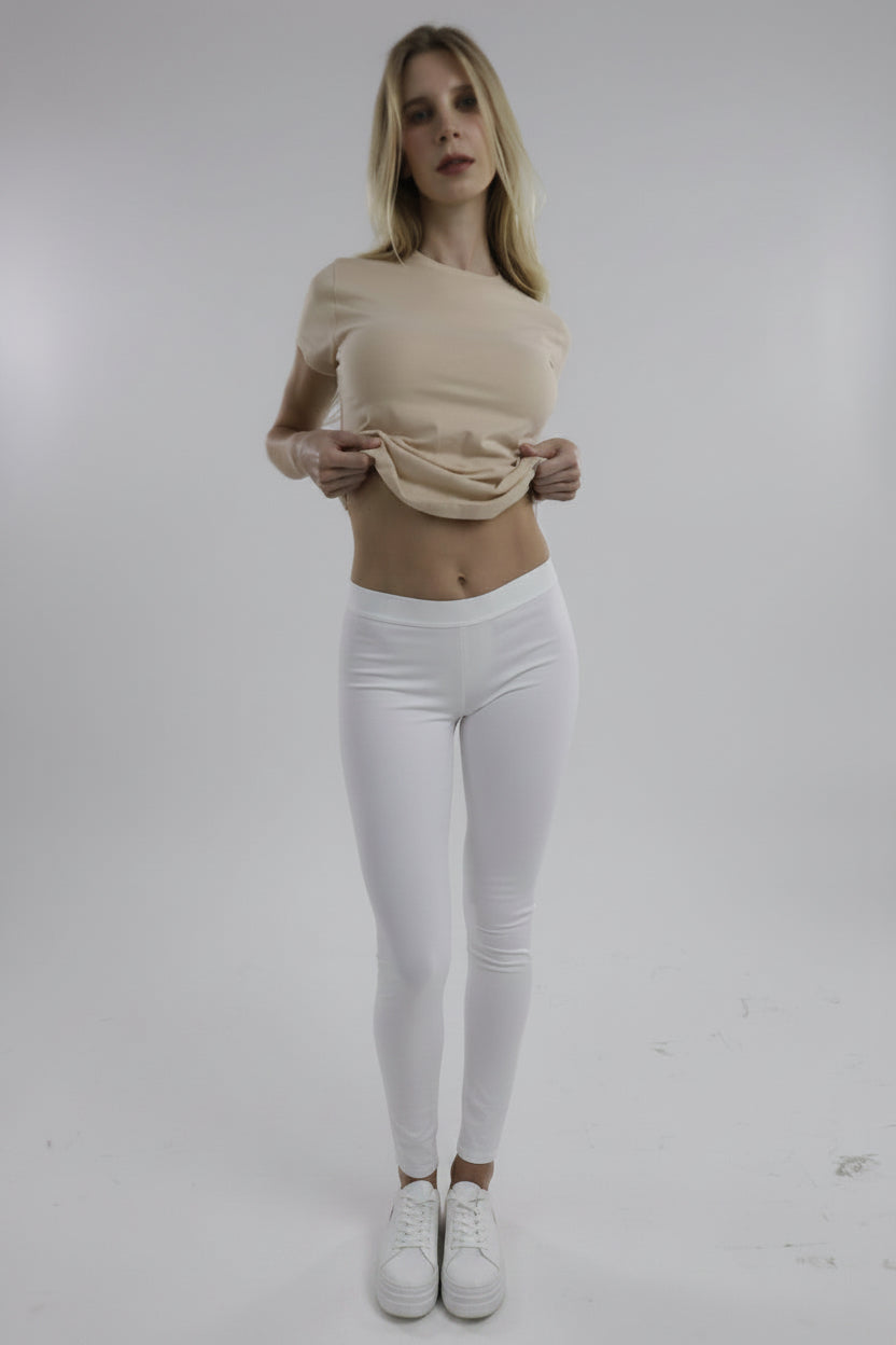 Essential Crop Top – Sand Nude - Million Hands