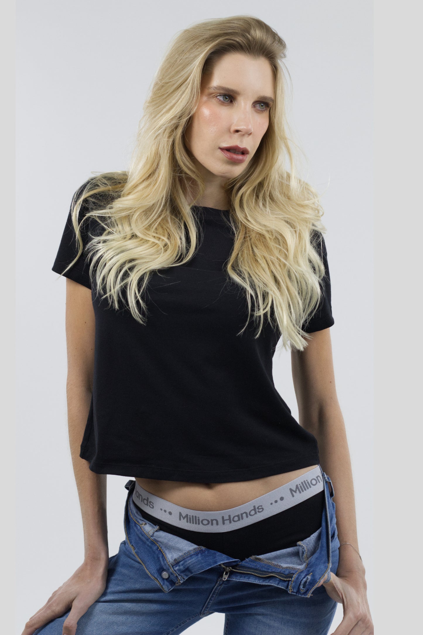 Boxer Bella Dama Negro - Million Hands