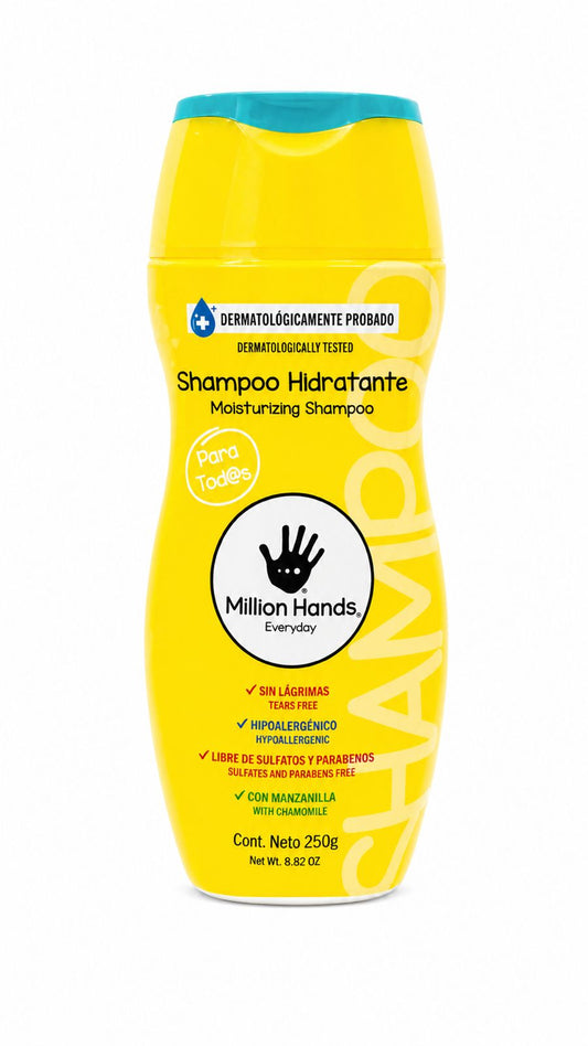Shampoo Hidratante Million Hands – Cuidado Diario para Toda La familia - Million Hands