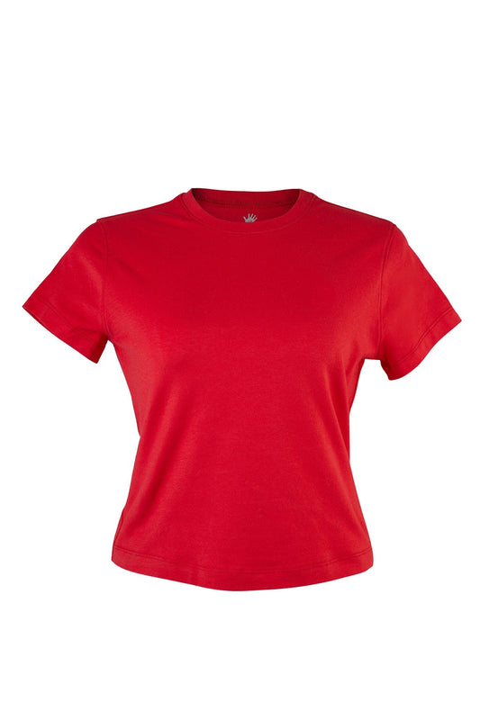 Essential Crop Top – Red Passion - Million Hands