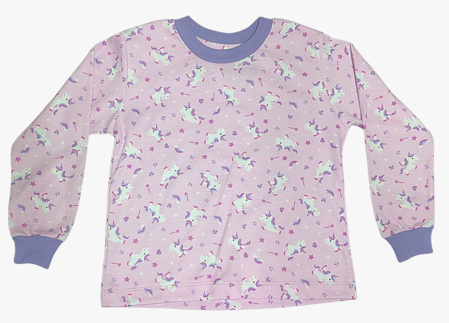 Pijama Baby Unicornio Rosa Niña - Million Hands