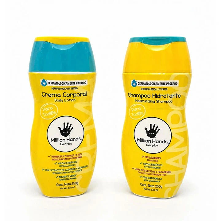 Kit Ritual de Suavidad: Shampoo Hidratante + Crema Corporal