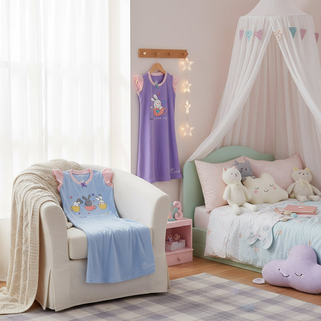 Dúo Camisones Soft "Bunny Dreams - Million Hands