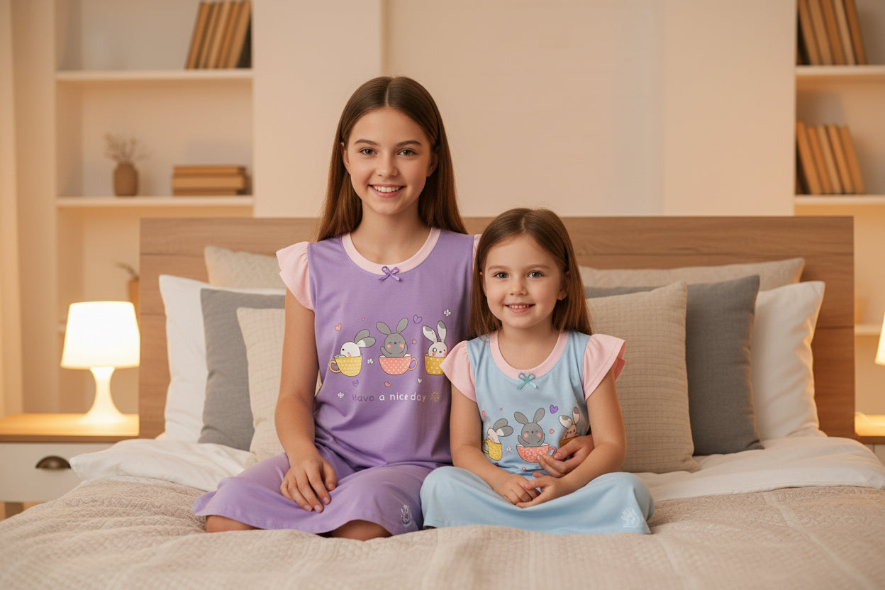 Dúo Camisones Soft "Bunny Dreams - Million Hands