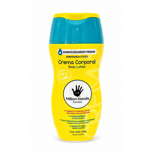 Crema Humectante Corporal Million Hands – Hidratación y Frescura - Million Hands