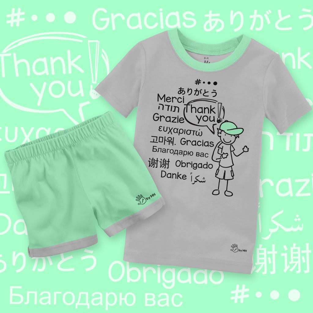 Pijama Gracias Niño - Million Hands 2 Pack - Million Hands