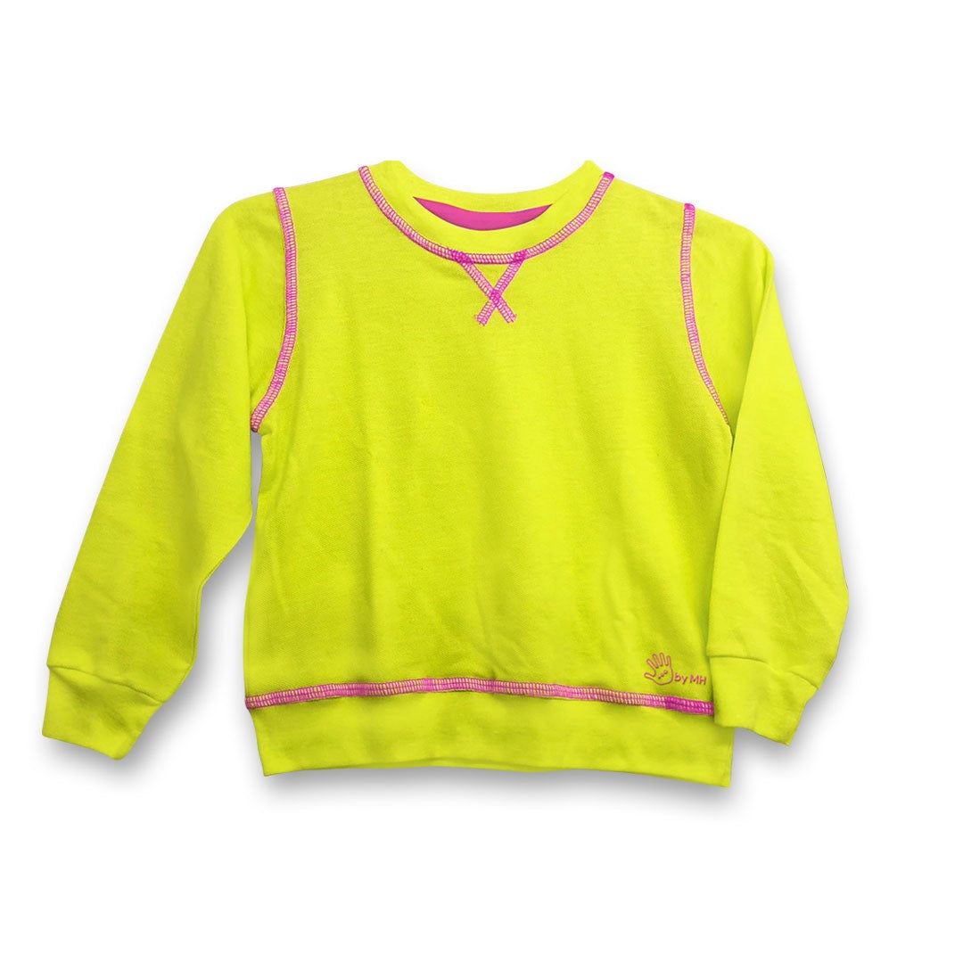 Sudadera Fucsia-Lima Niña - Million Hands - Million Hands