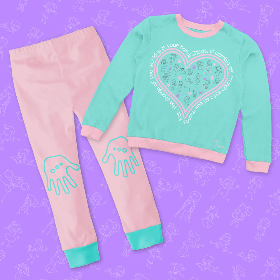 Pijama Korima Niña - Million Hands 2 Pack - Million Hands