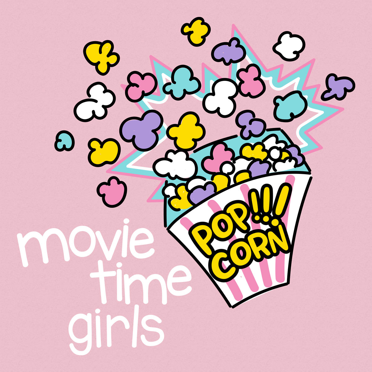 Pijama Popcorn Niña - Million Hands 2 Pack - Million Hands