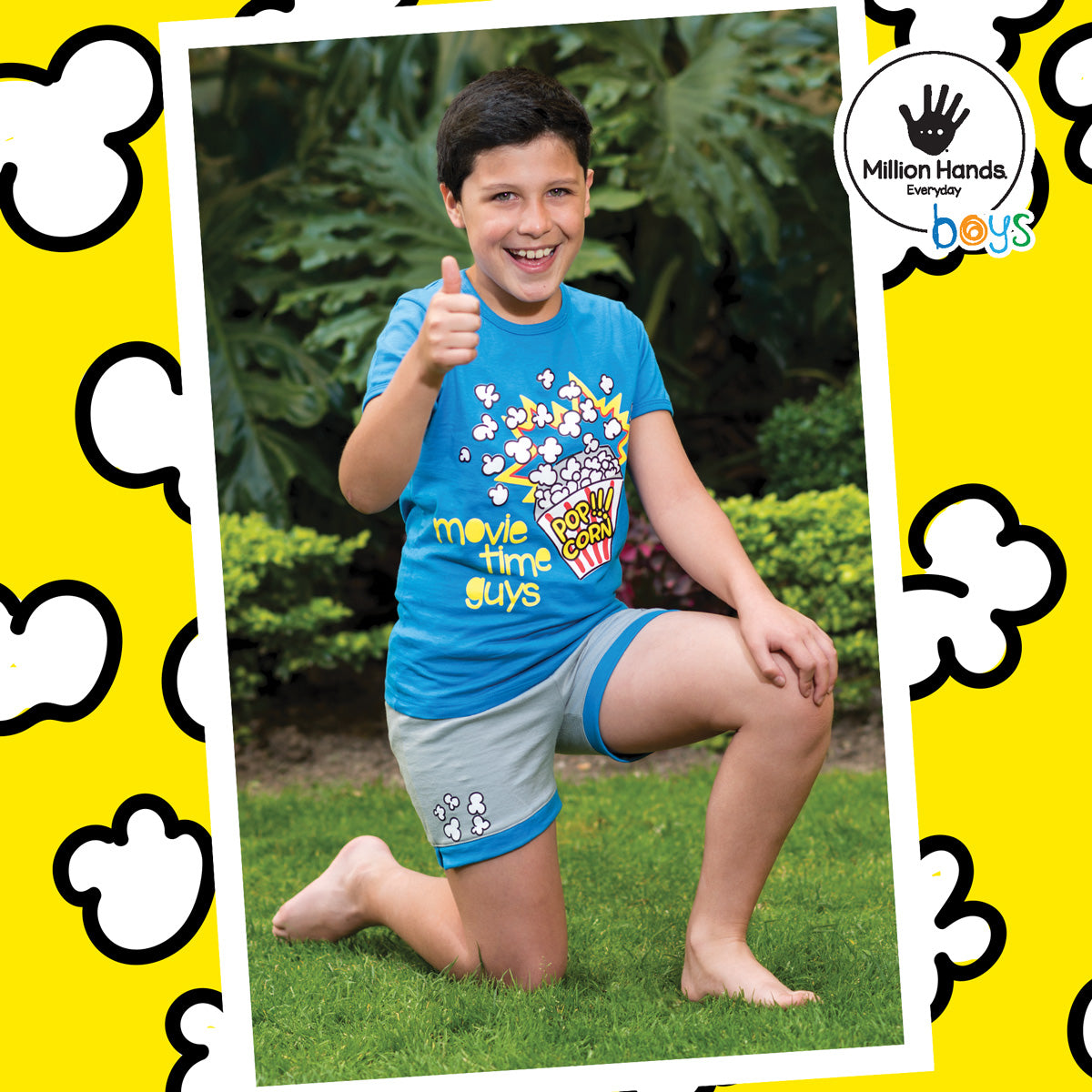 Pijama PopCorn Niño -  Million Hands 2 Pack - Million Hands