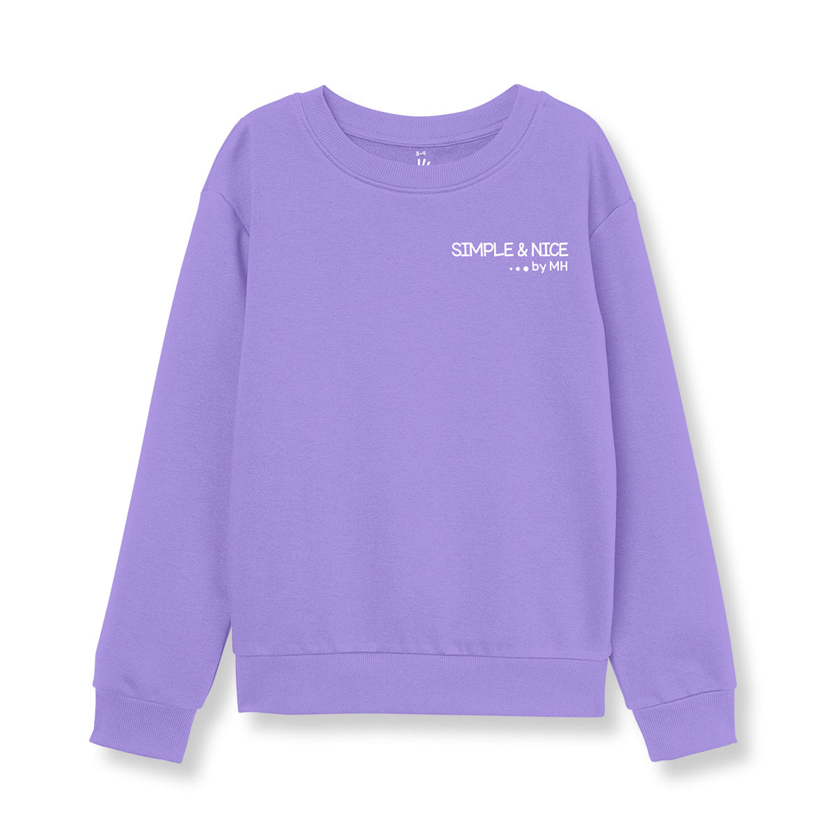 Sudadera Cuello Redondo Simple And Nice. - Million Hands