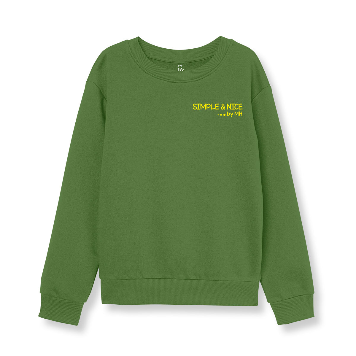 Sudadera Cuello Redondo Simple And Nice. - Million Hands